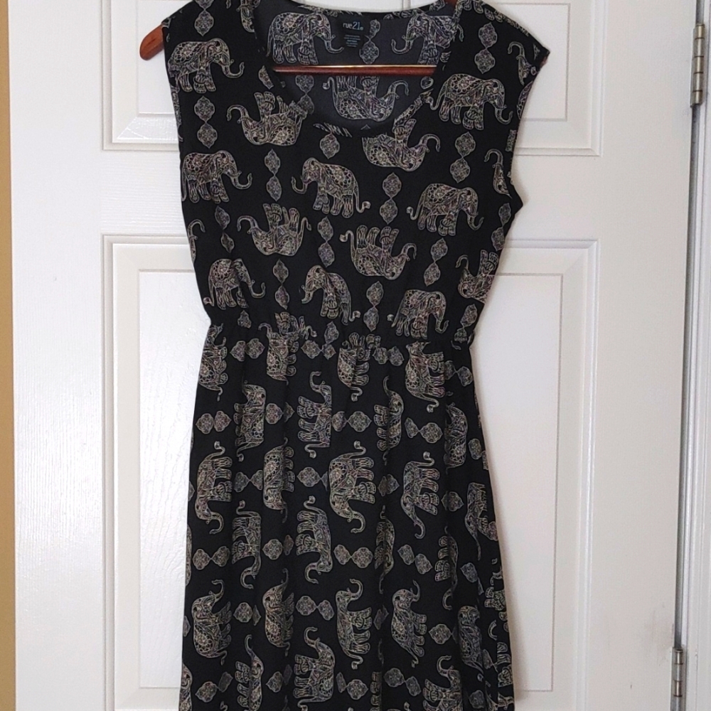 Above knees length dress